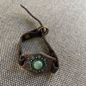 Vintage lucky brand adjustable cuff bracelet